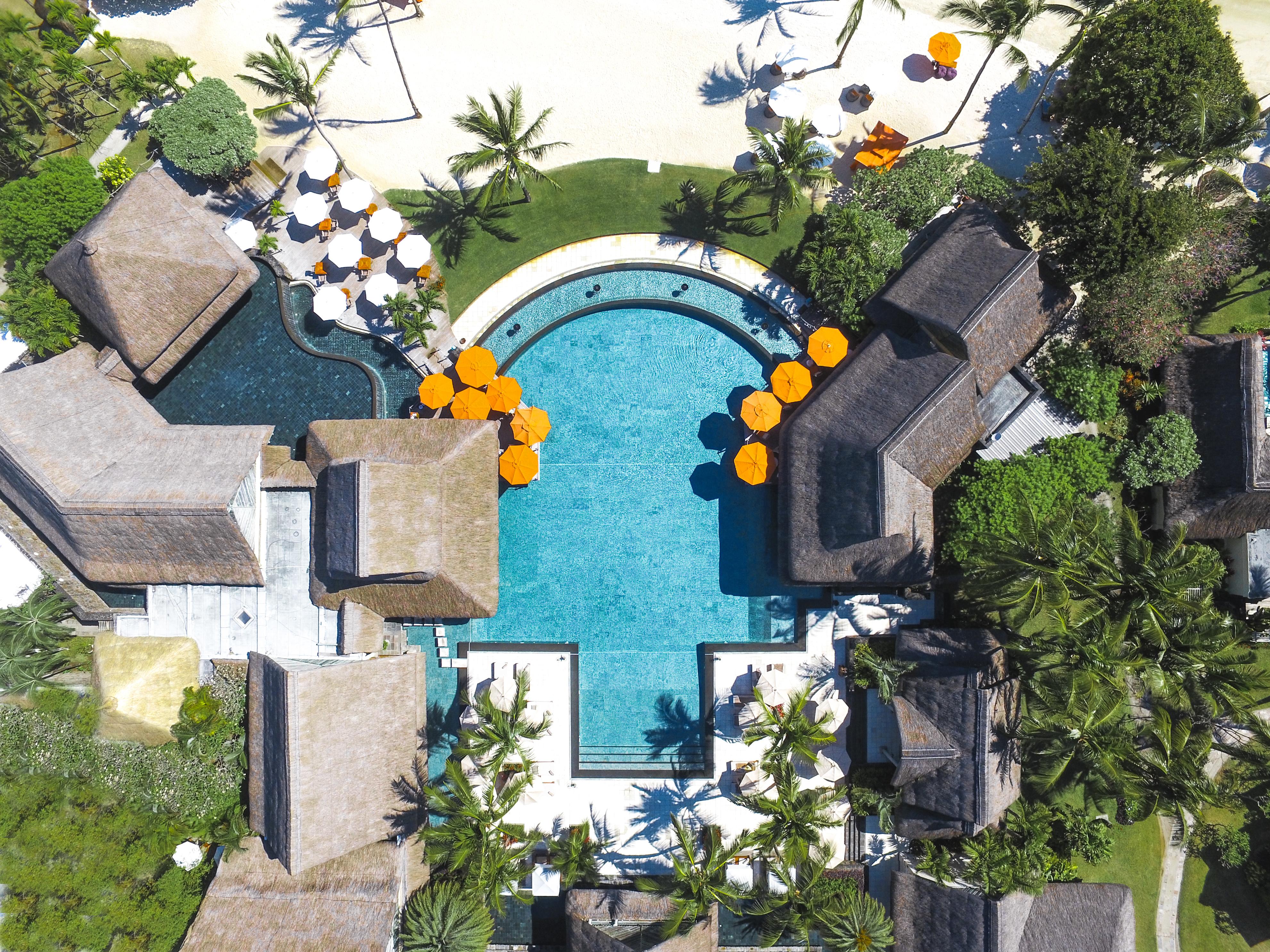 Constance Prince Maurice Poste de Flacq Esterno foto Aerial view of the resort