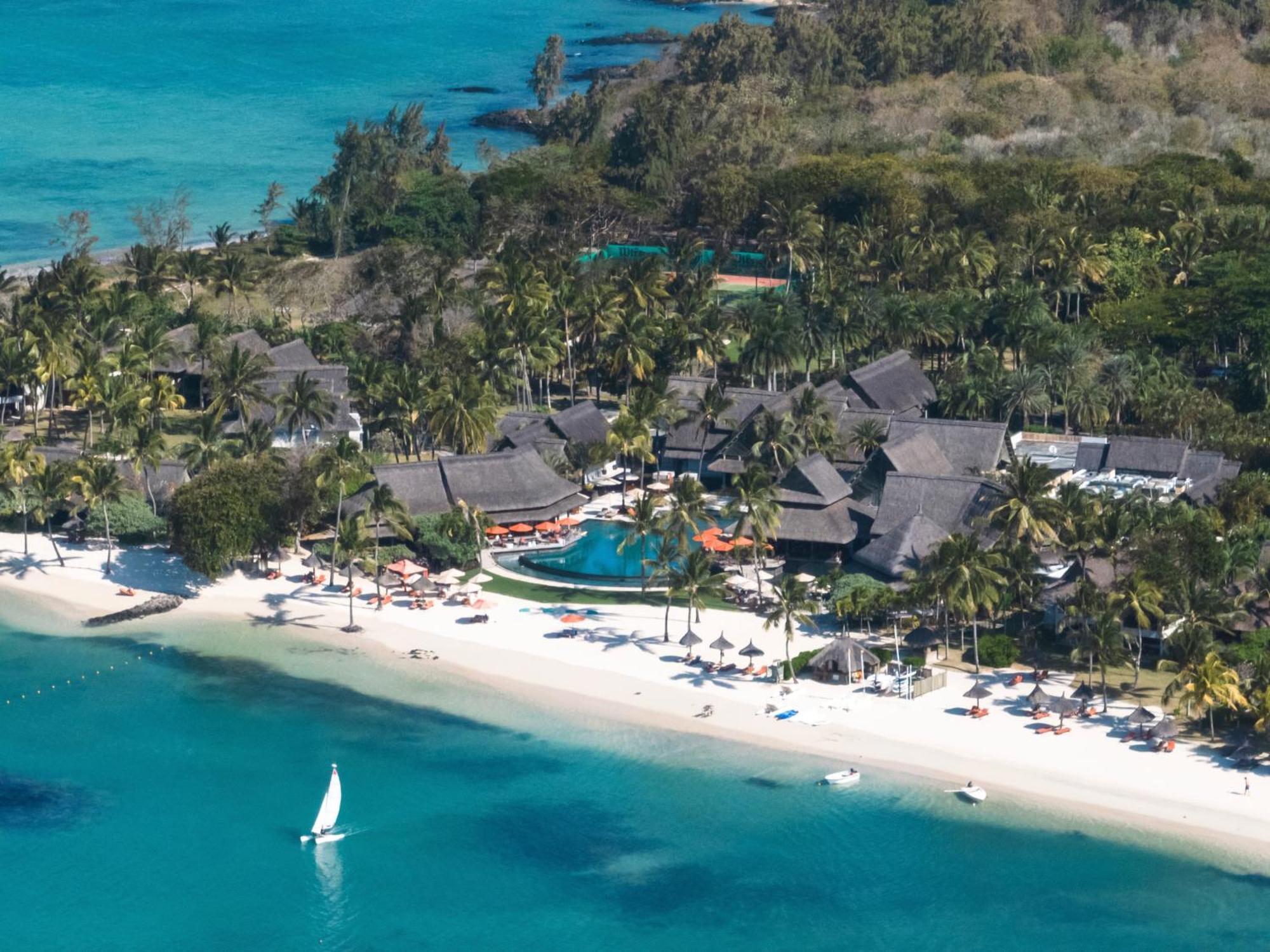 Constance Prince Maurice Poste de Flacq Esterno foto Aerial view of the resort